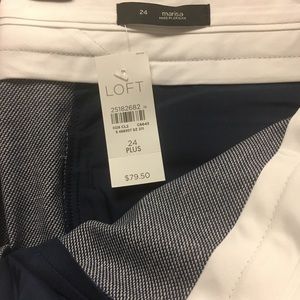 LOFT Blue Dress Pants, Size 24 Plus, Marisa Style